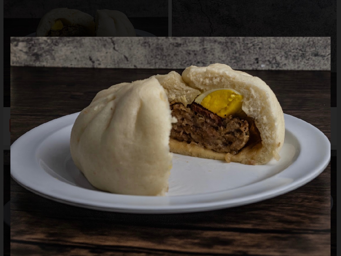 A5. Pork Bao Bun (Bánh bào)