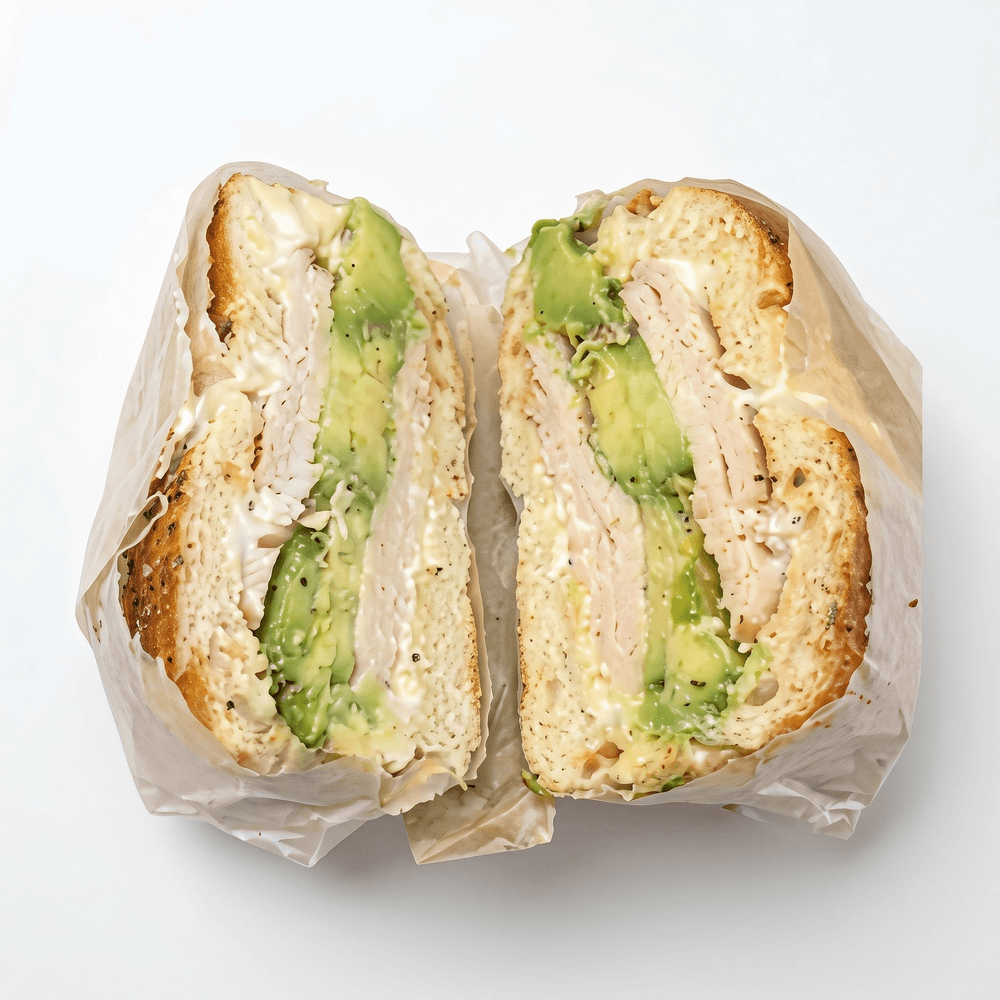 OC Turkey Avocado Bagel