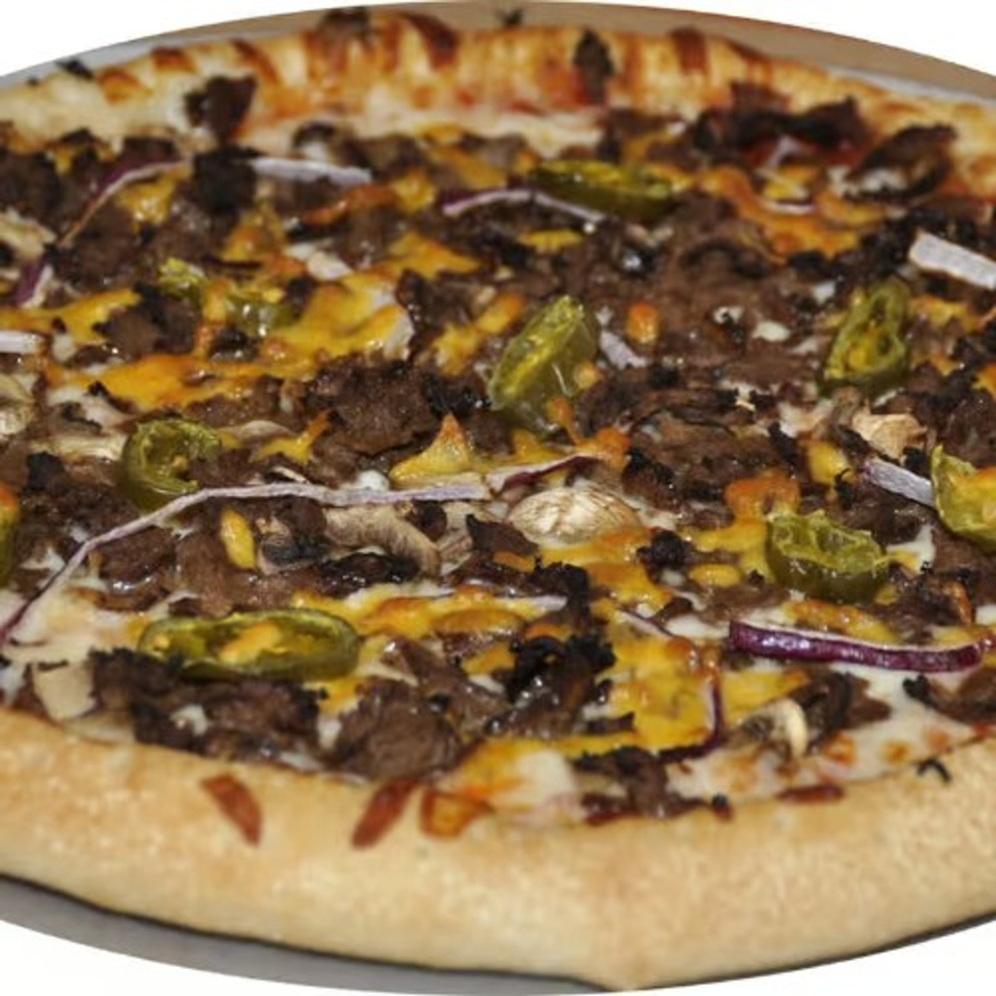 Steak & Cheese Pizza