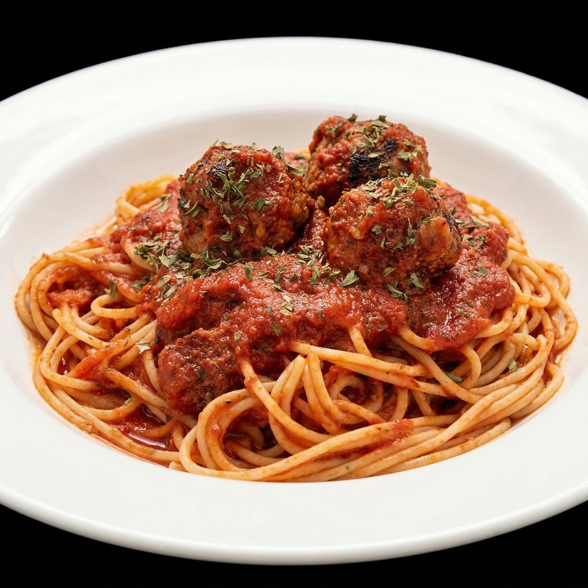 Buckets of Pasta with 8 Meatballs