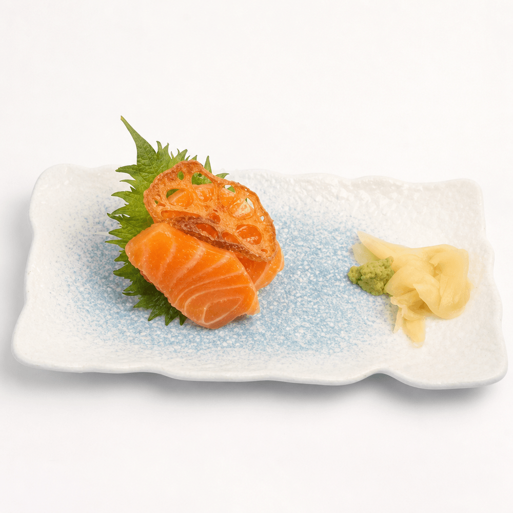 Salmon Sushi or Sashimi