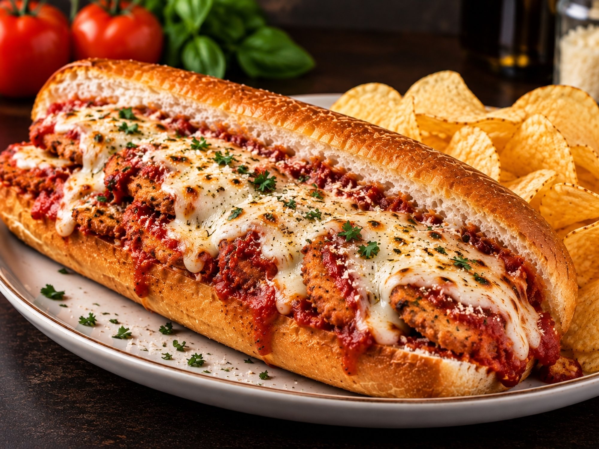 CHICKEN PARMIGIANA HOAGIE