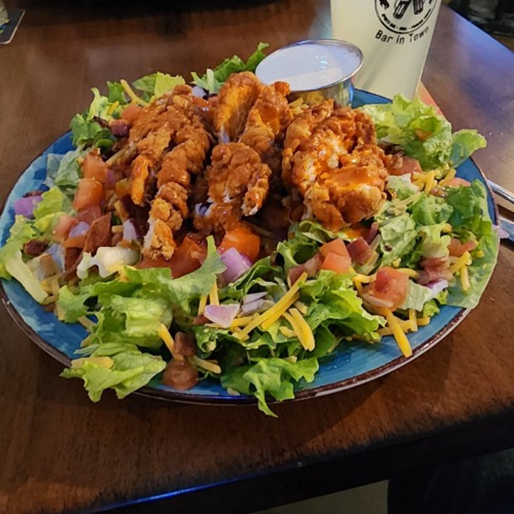The Rooster (Grilled, Crispy, Buffalo)