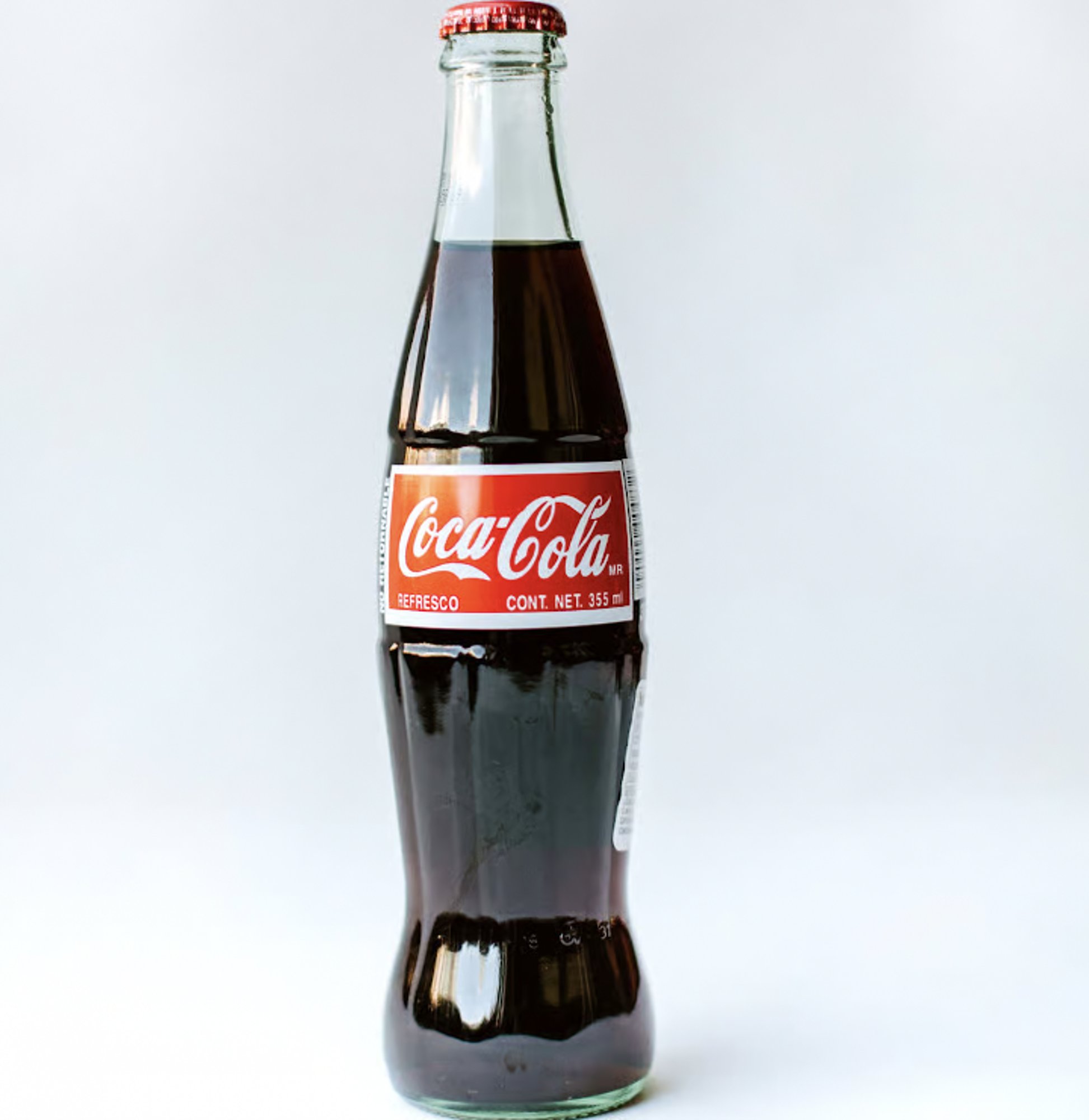 MEXICAN COCA COLA GLASS BOTTLE