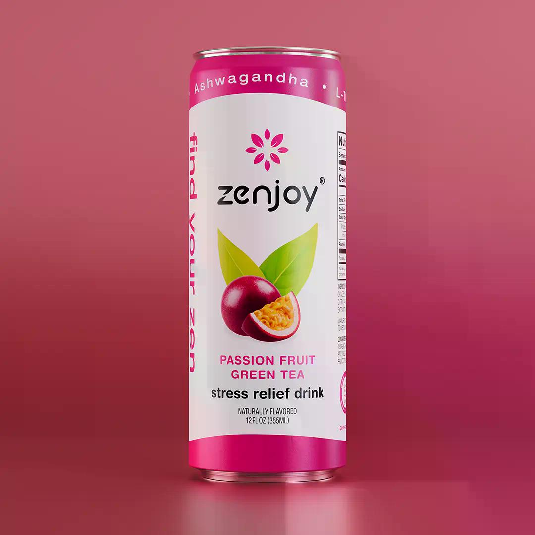 Zenjoy Passion Fruit Green Tea 12oz