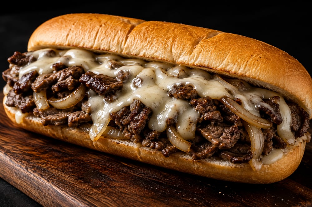 Rib-Eye Cheese Steak Sub