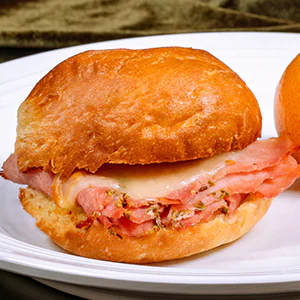 Fish/Shellfish Allergy-Friendly Toasted Ham & Cheese Sandwich