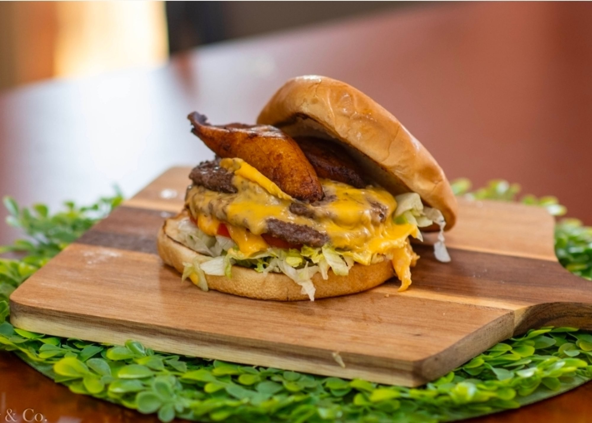 Puerto Rican Burger