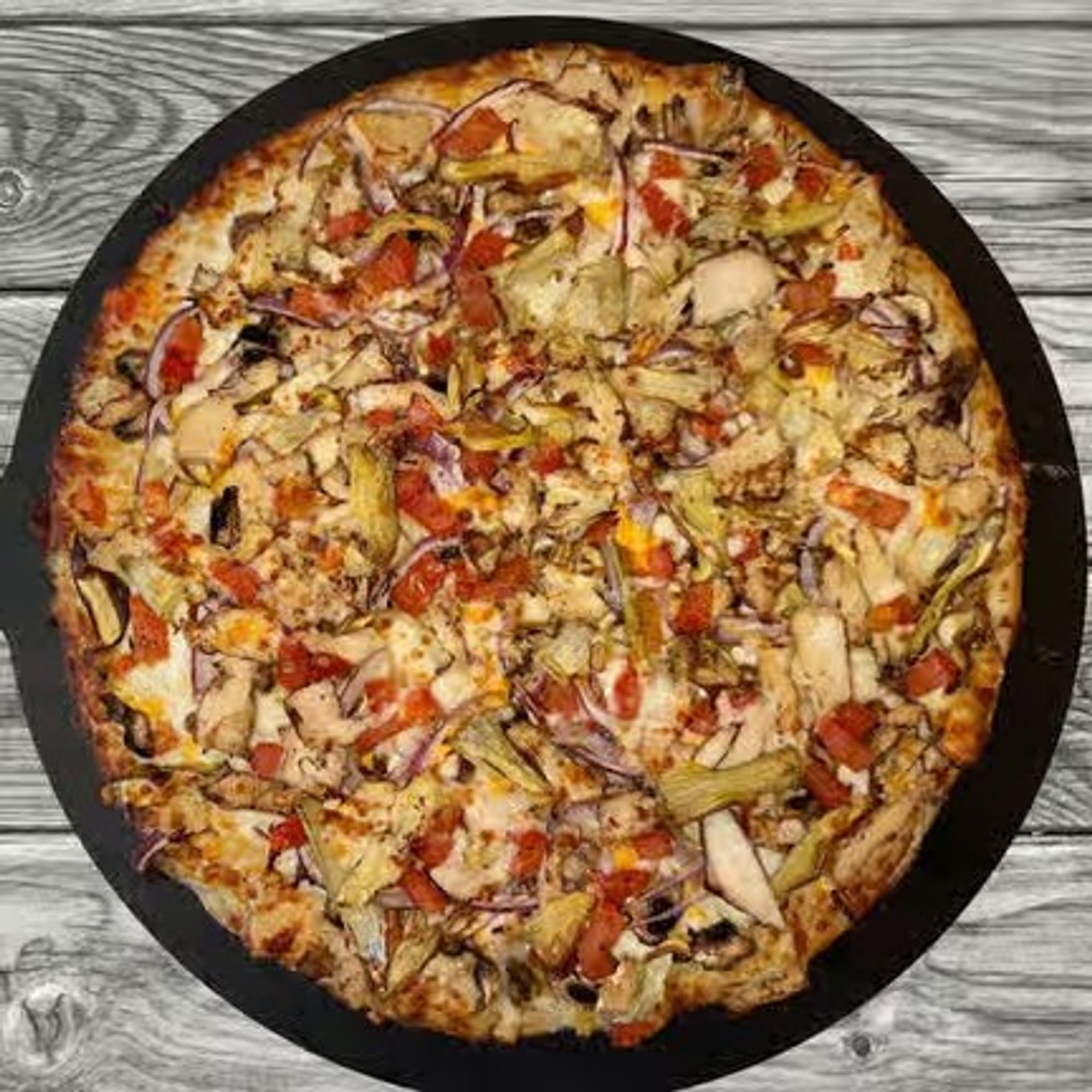Chicken Pesto Pizza