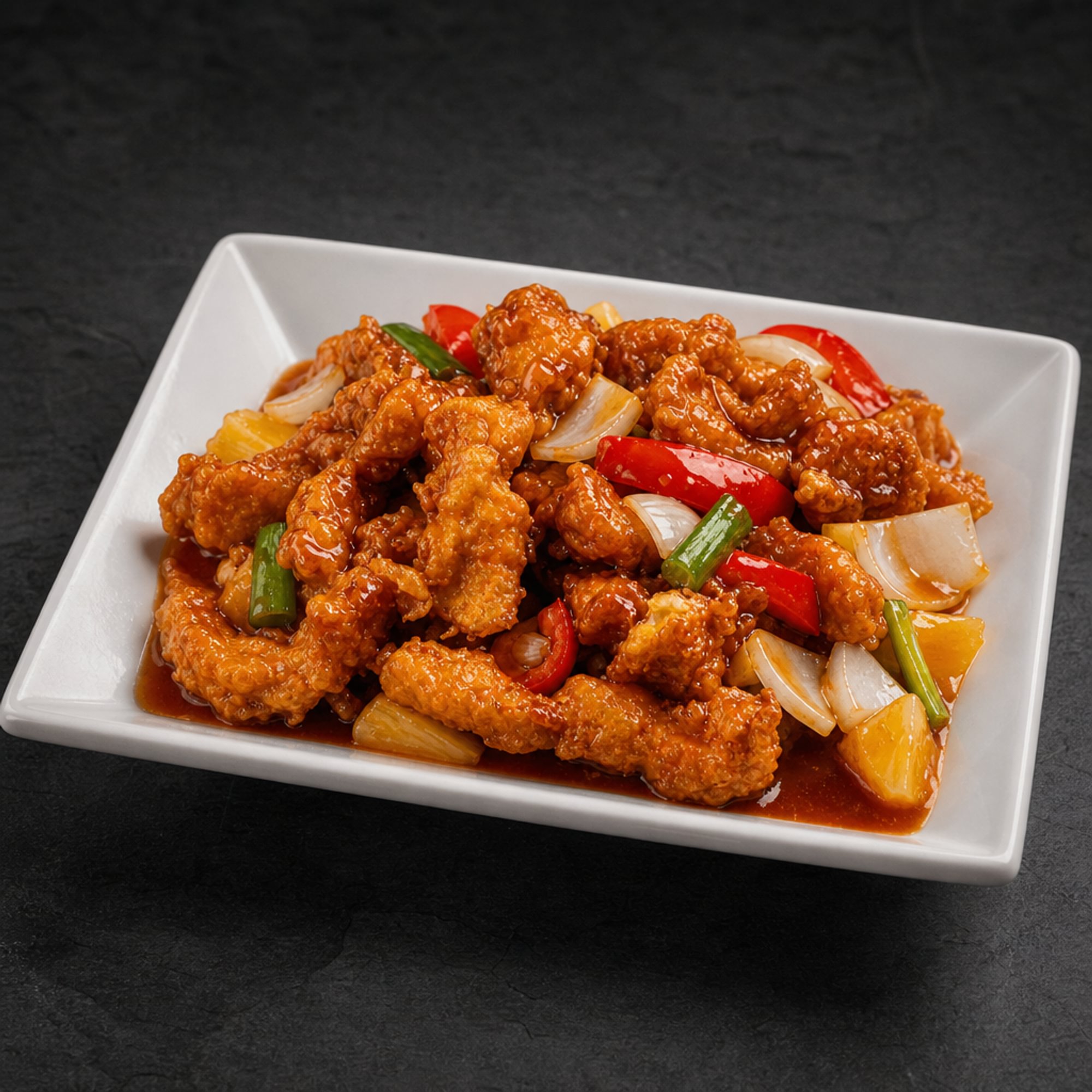 Sweet and Sour Chicken or Pork