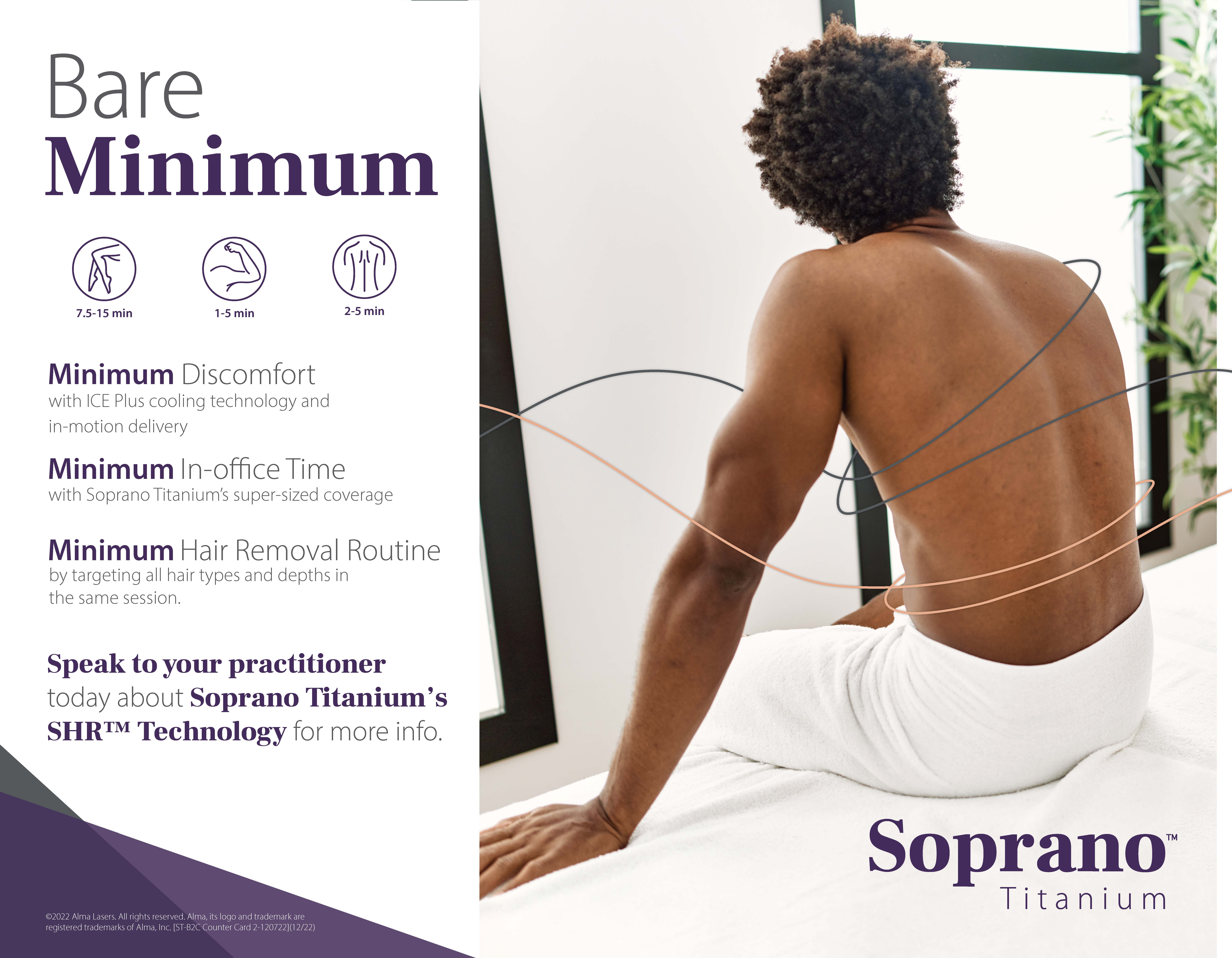Venus Soprano Titanium Laser Hair Removal