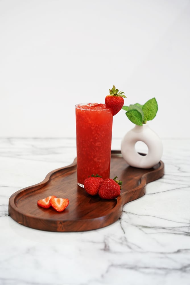 Strawberry Green Tea