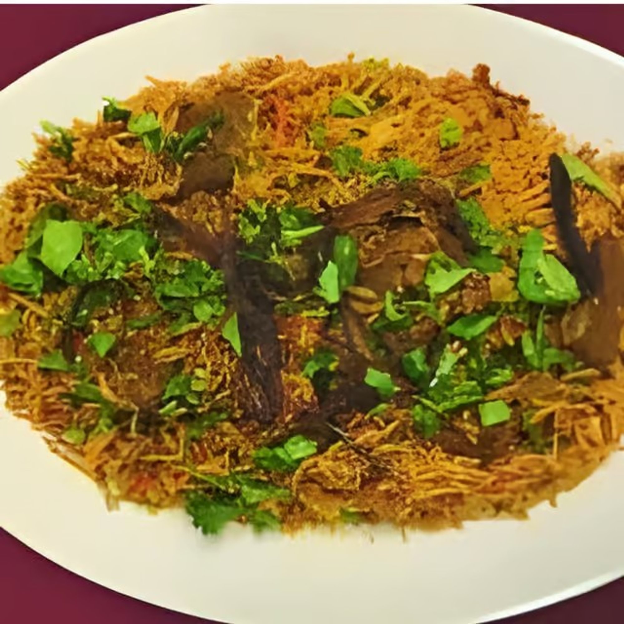 54. Lamb Biryani