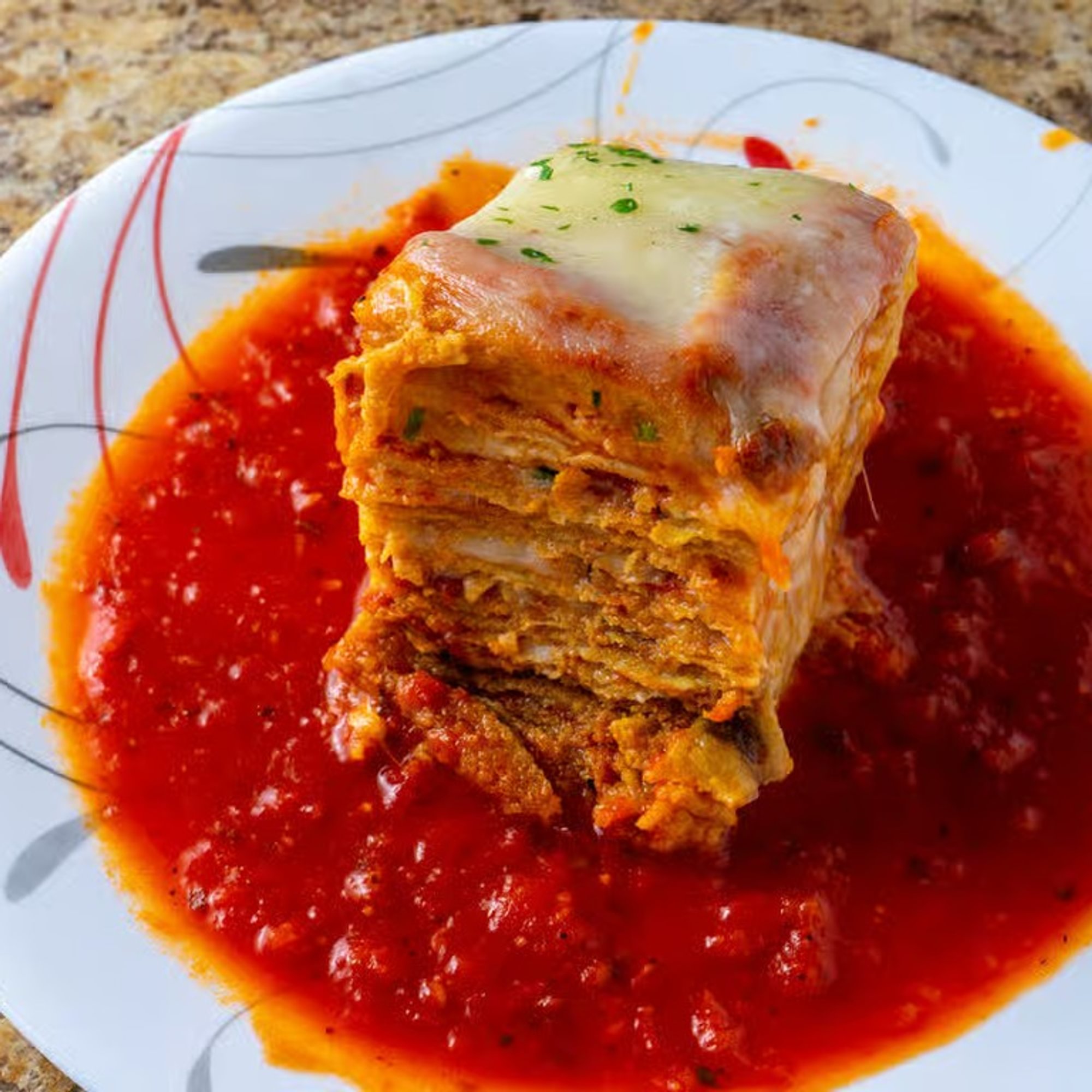 Eggplant Parmesan Entrée