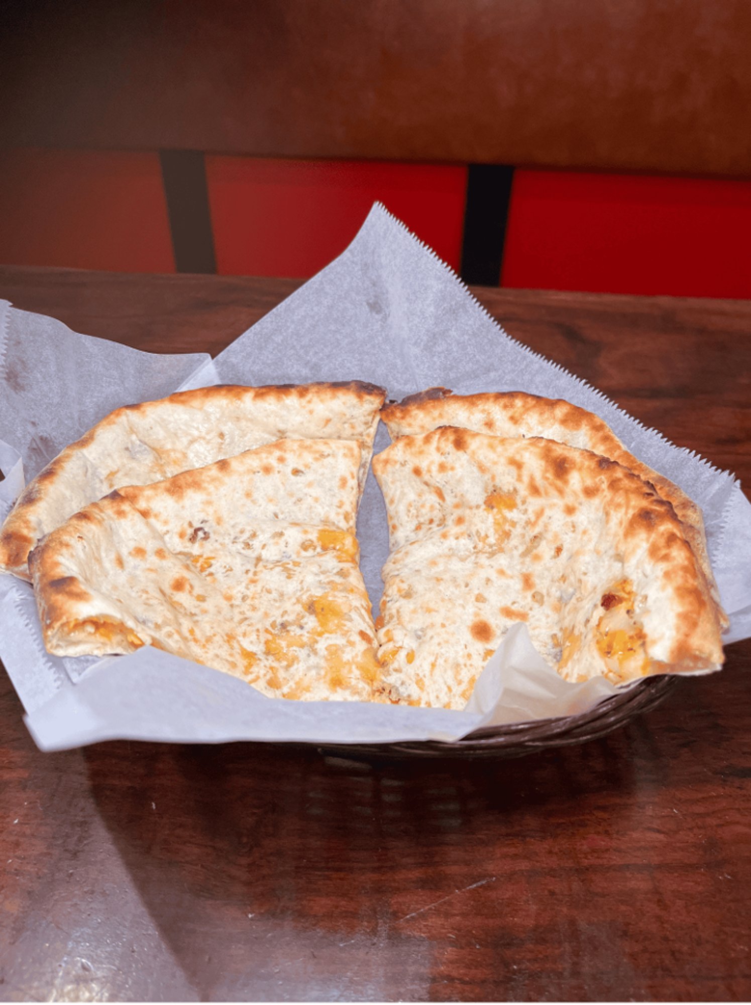 Chicken & Cheese Naan