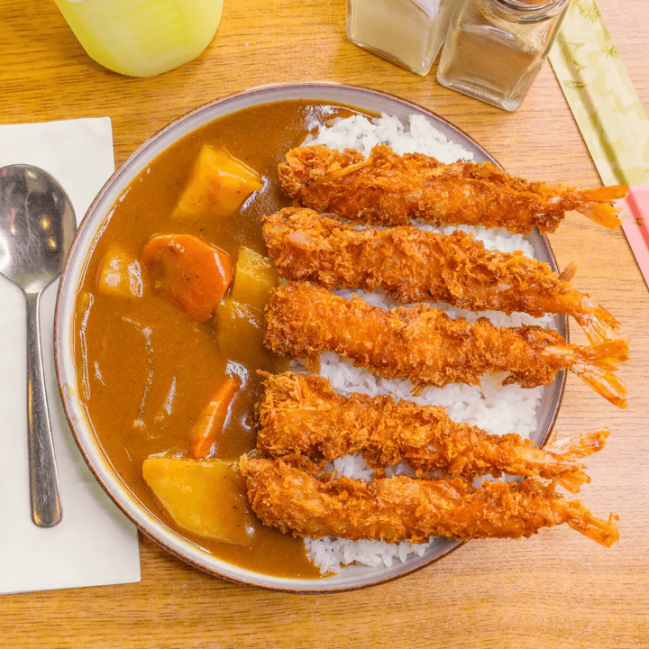 Ebi-fry Curry