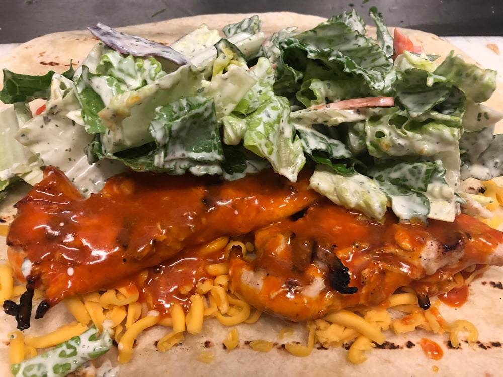 Buffalo Chicken Ranch Wrap