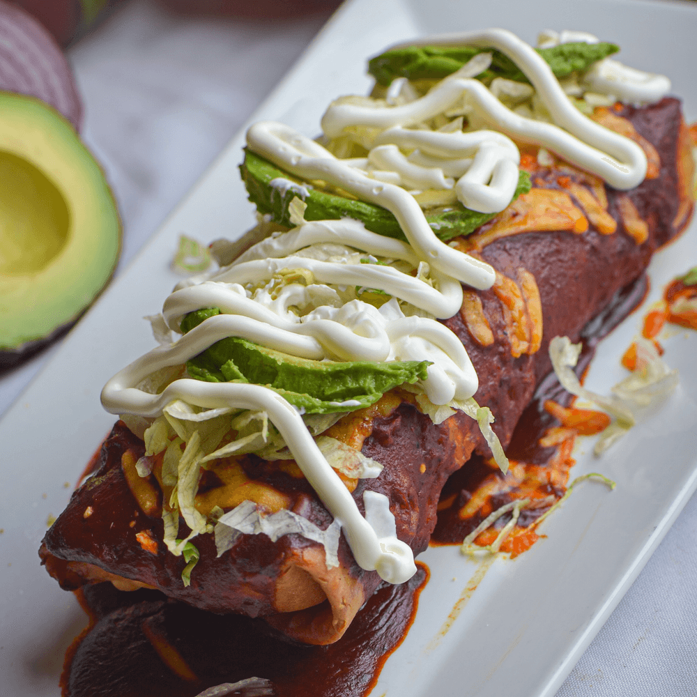 Ground Beef Chimichanga or Burro