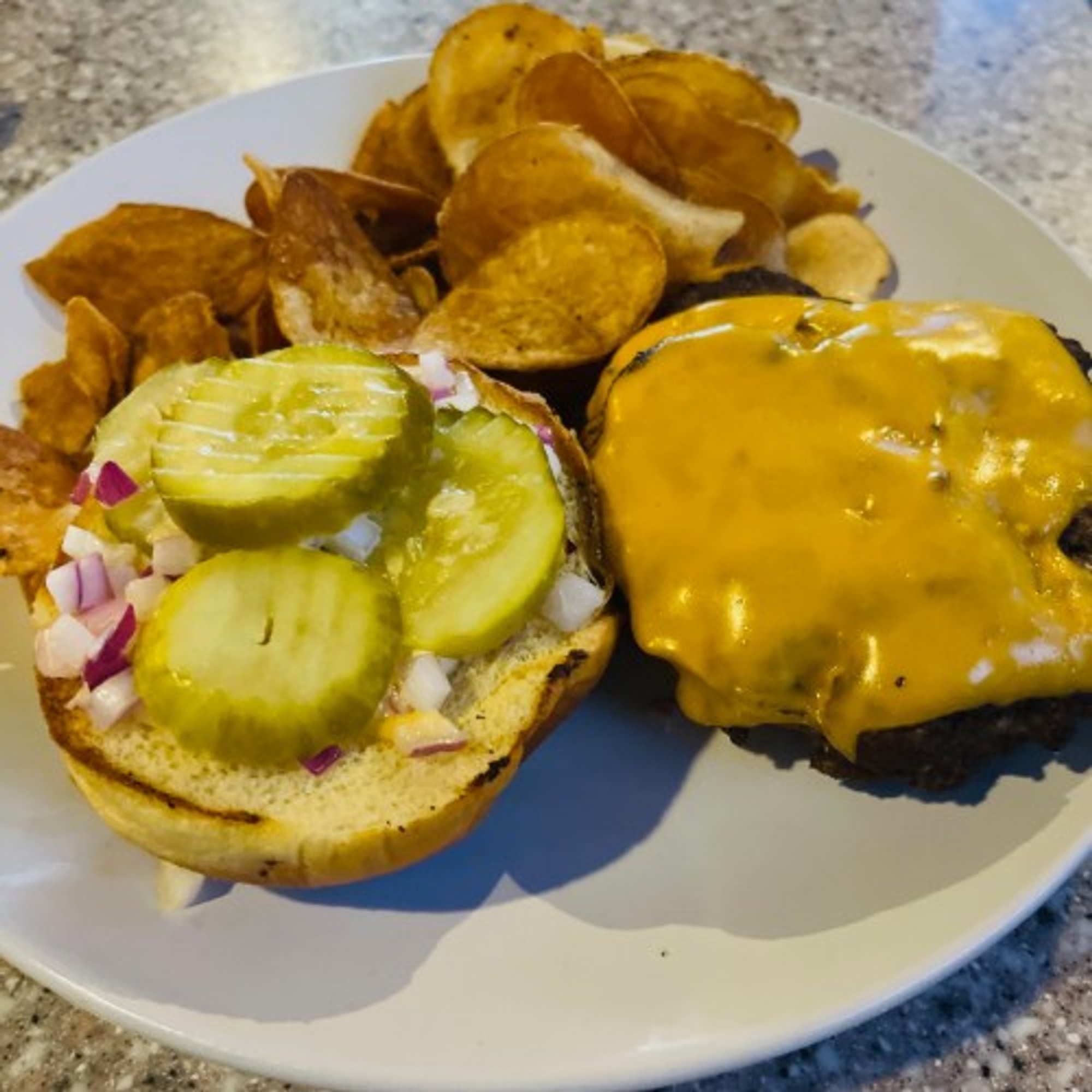Lunch Smash Burger