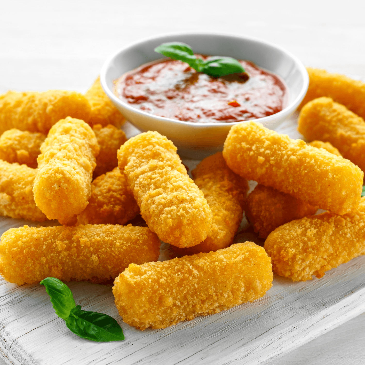 Fried Mozzarella Sticks