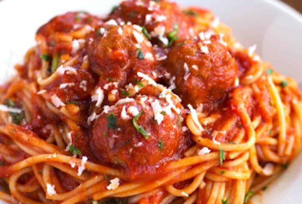 Spaghetti with 1 Meatball