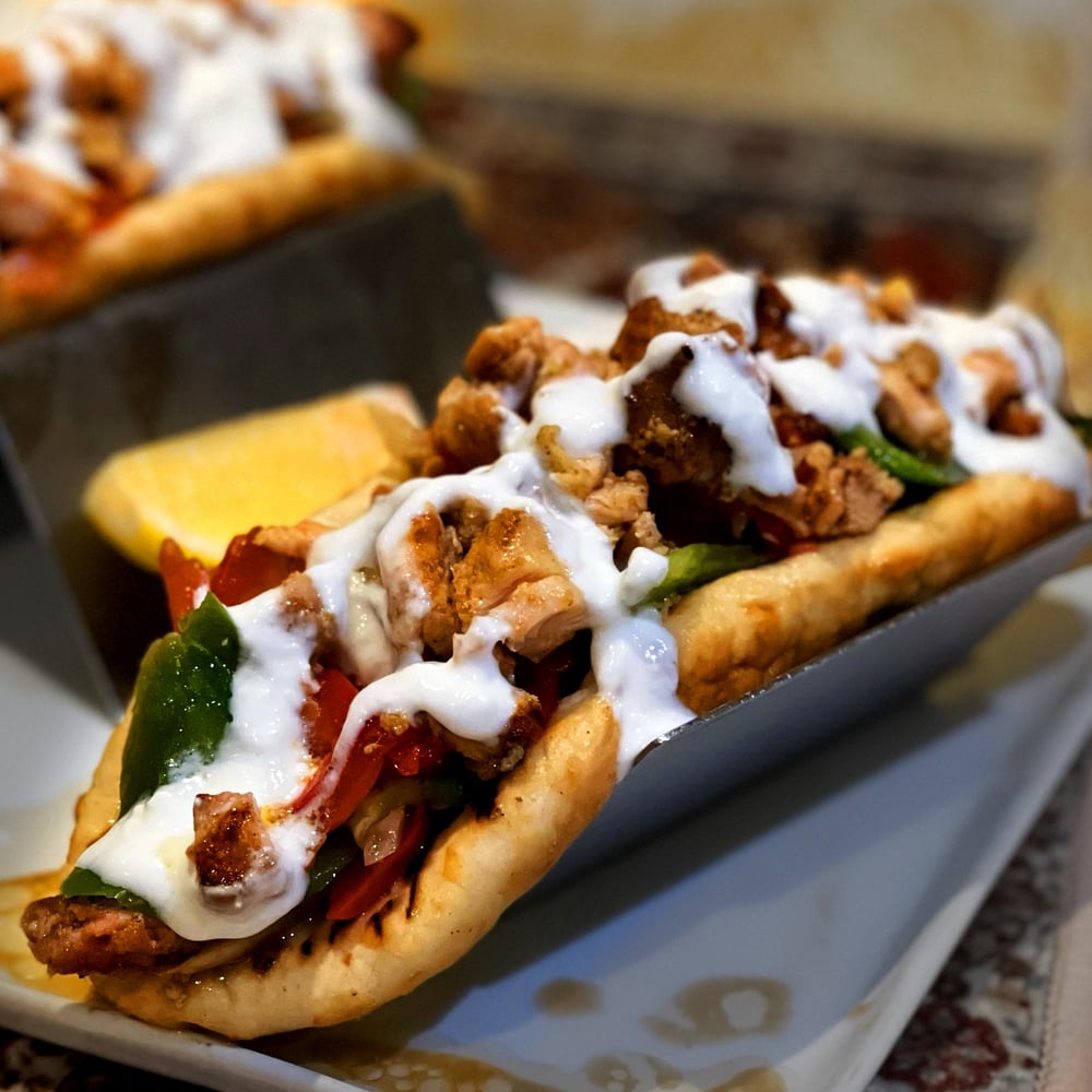 Uyghur Chicken Wraps 维吾尔酸奶鸡肉卷