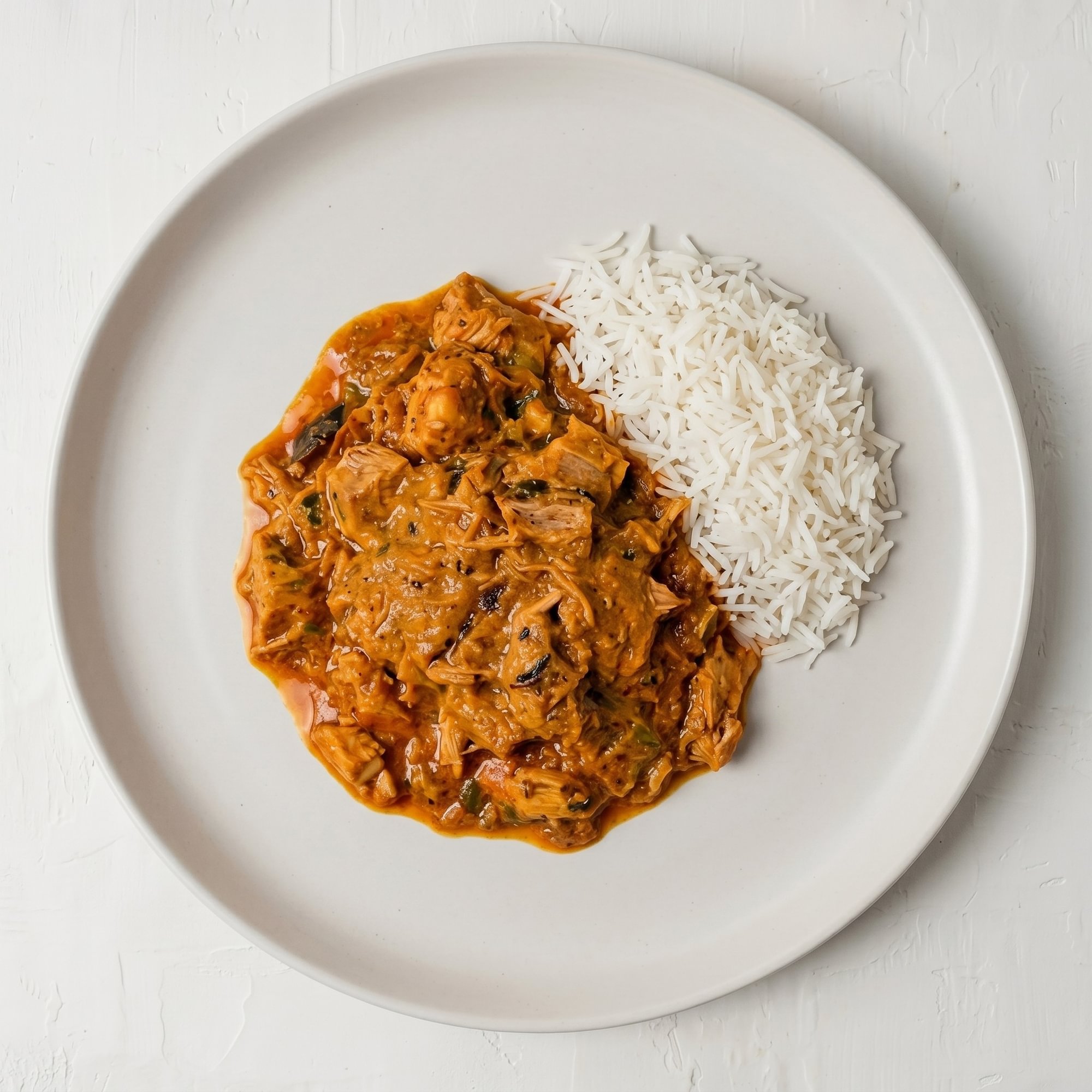 Dosa with Chicken Curry