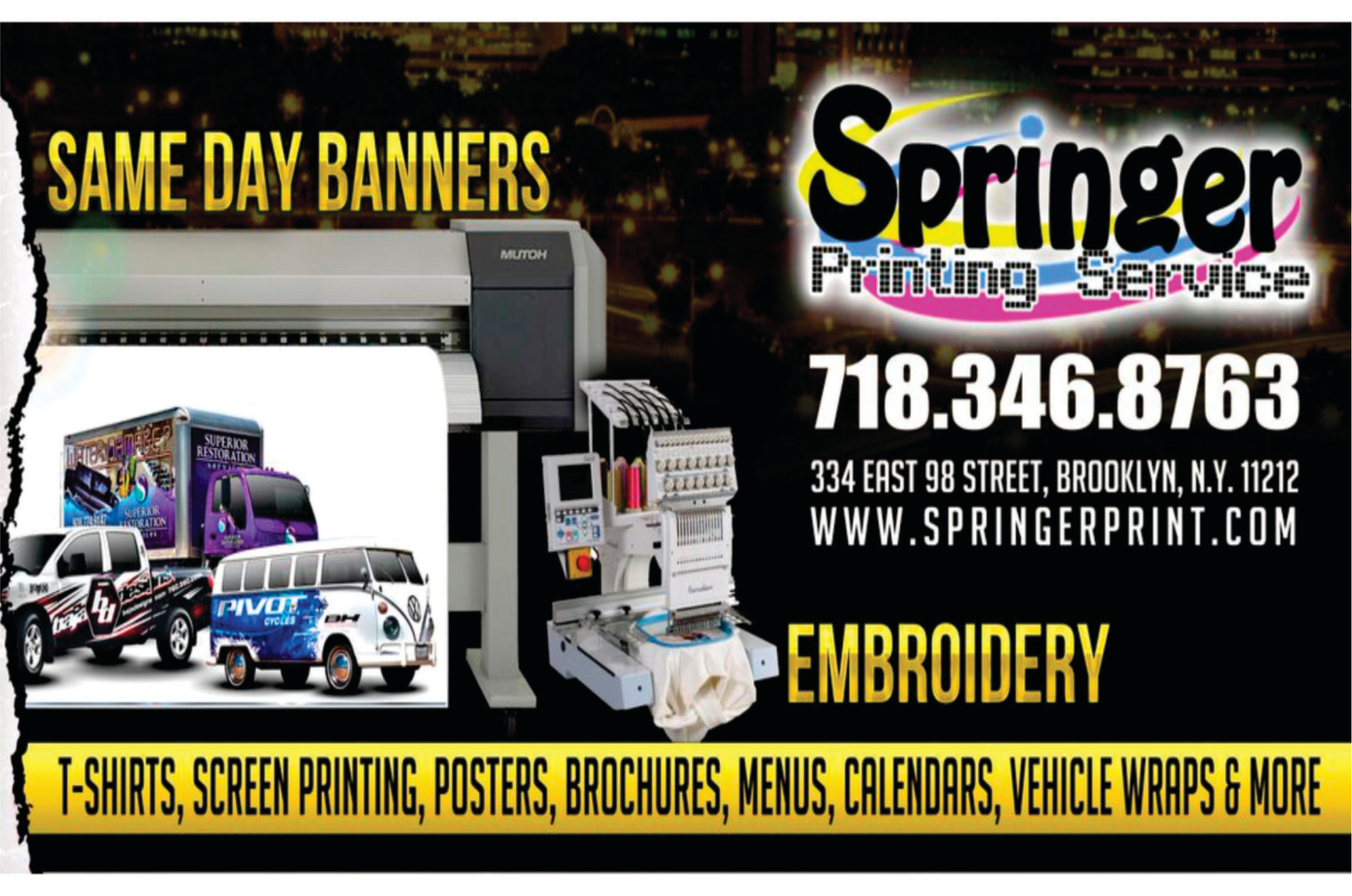 Springer Screen Printing Photo