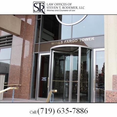 The Law Office of Steven Rodemer is conveniently located in downtown Colorado Springs at 90 S Cascade Ave,  1420, Colorado Springs, CO 80903