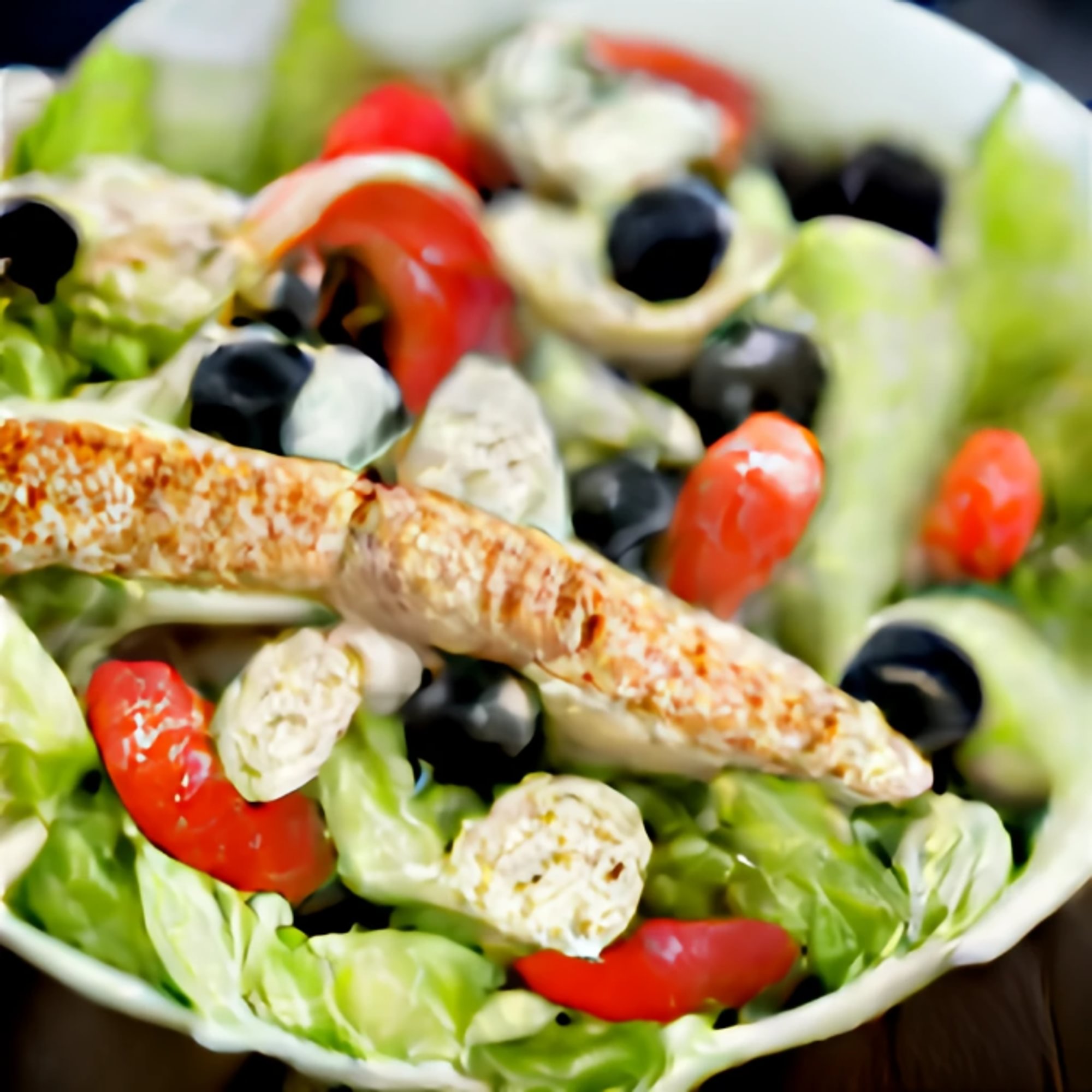 Chicken Greek Salad