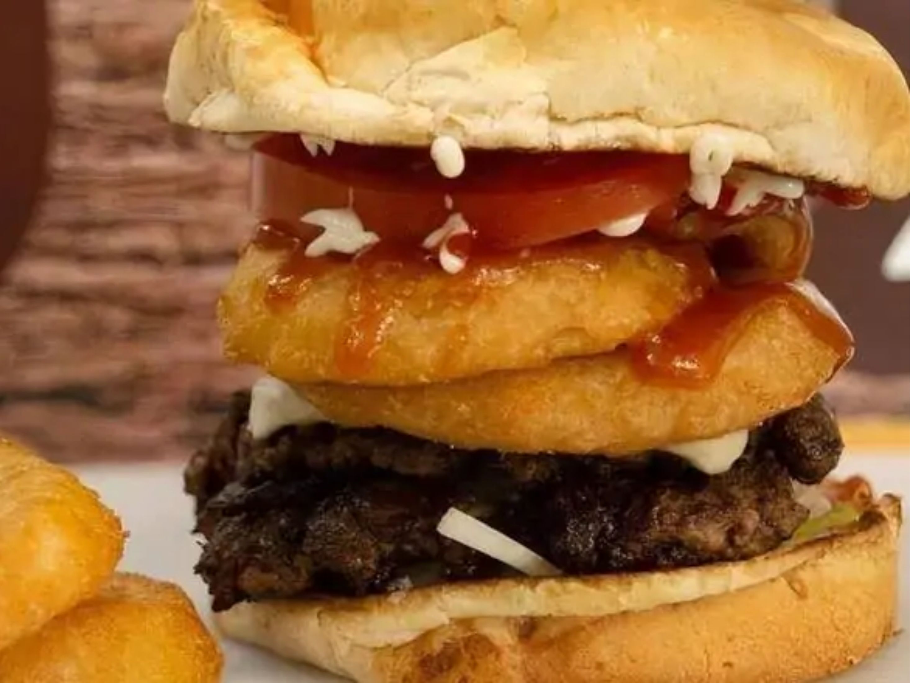 Western Burger-Triple