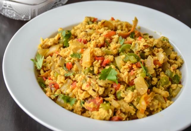 Egg Burji Dhaba Style