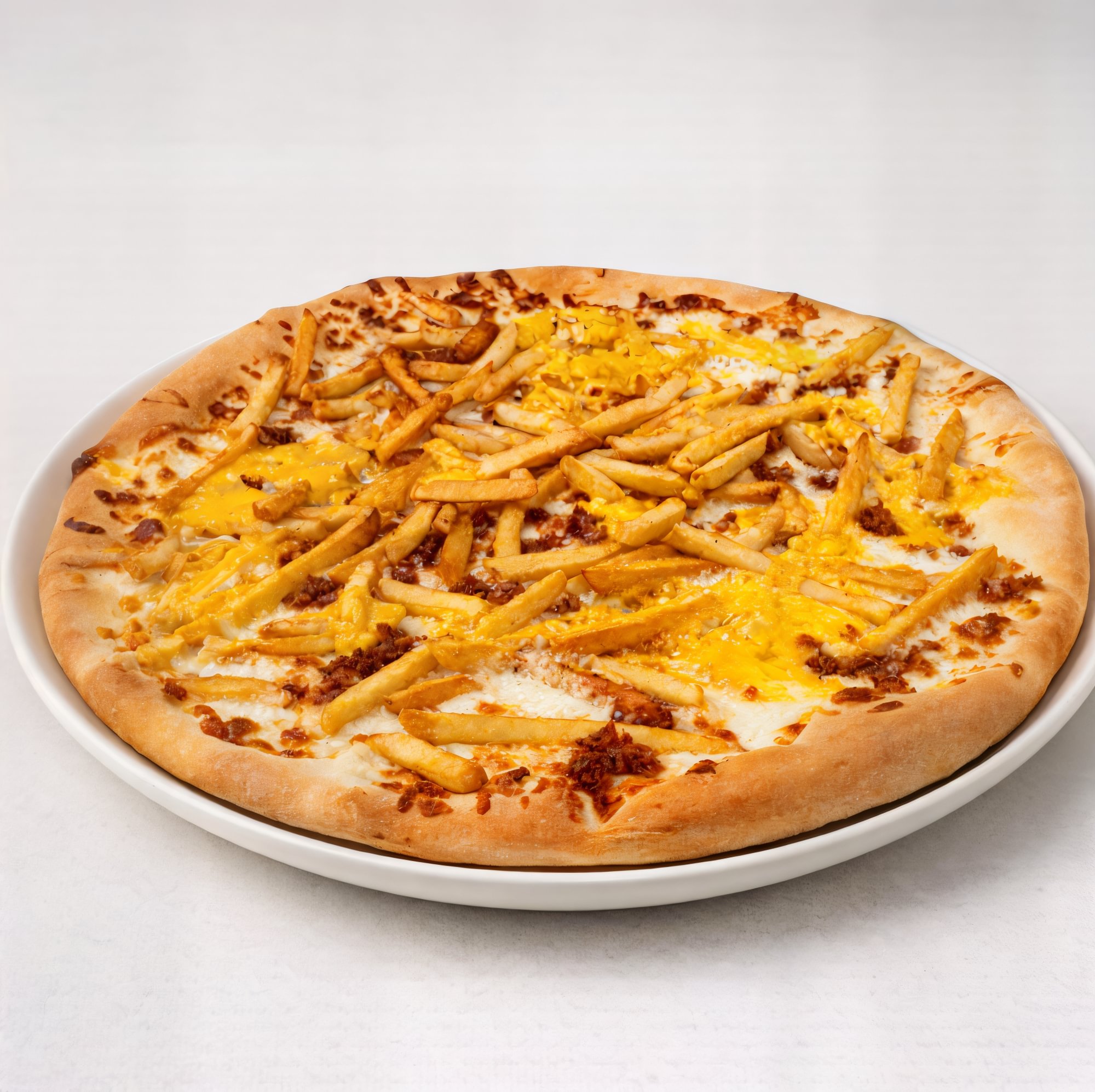 Mega Fries Pizza