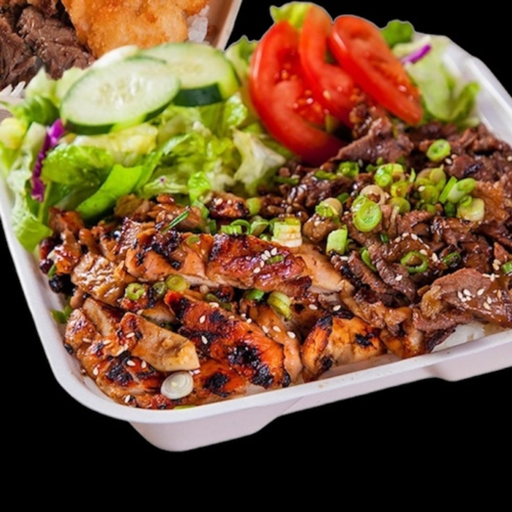 Beef & Fish Plate