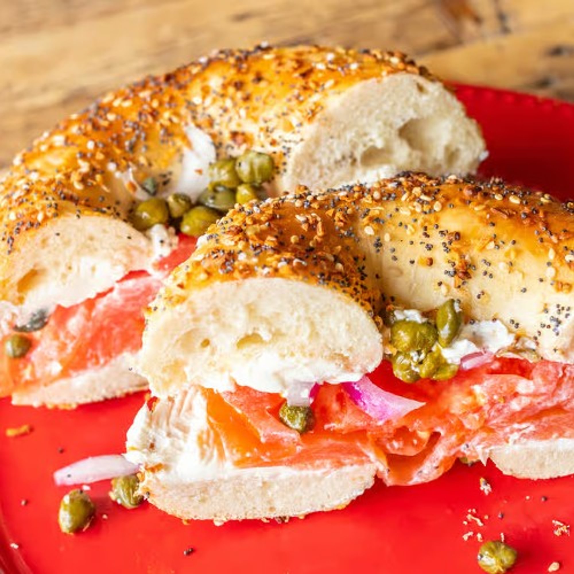 Bagel with Lox Spread (Regular)
