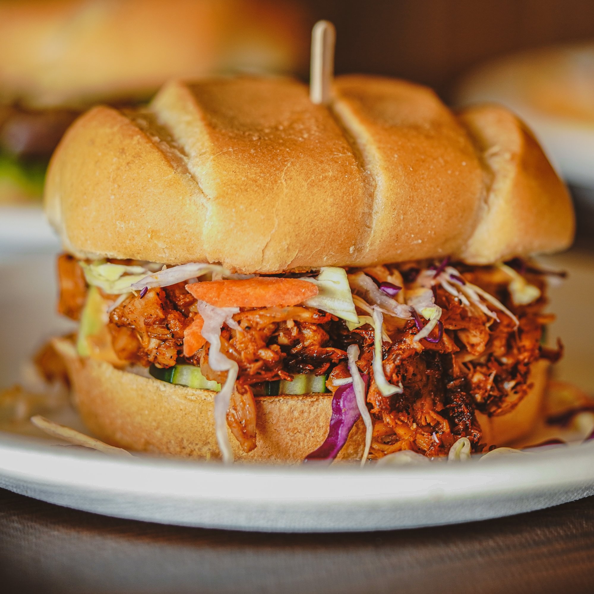 Barbecue Jackfruit Sandwich