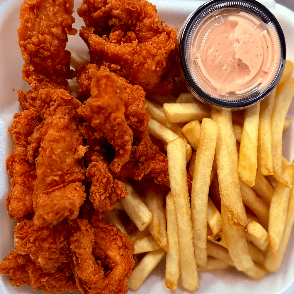 Kids Chicken Strips with Fries