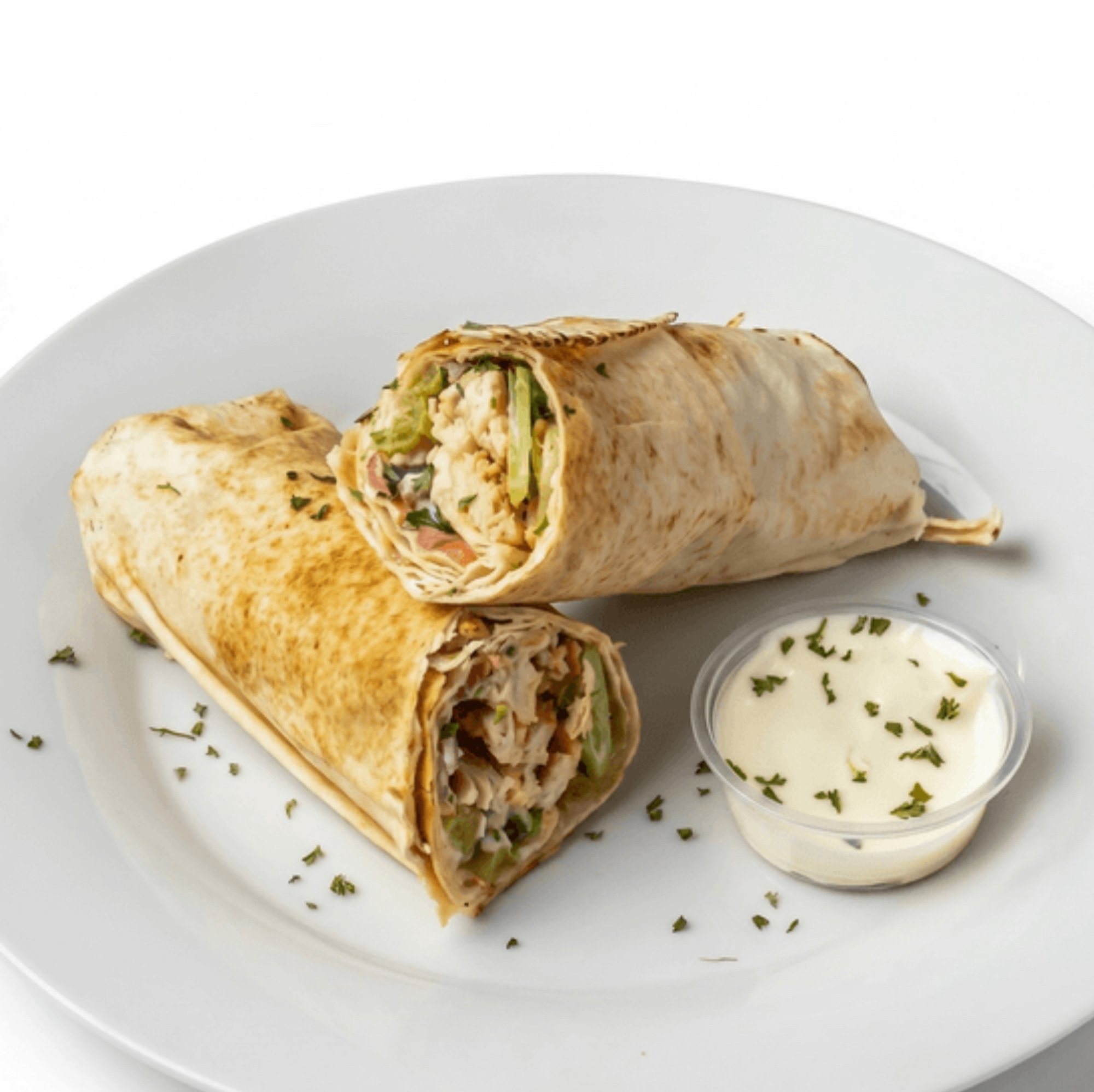 Chicken Shawarma Wrap Meal