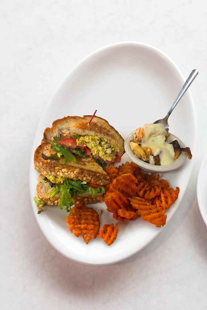 Curry Chicken Salad Sandwich