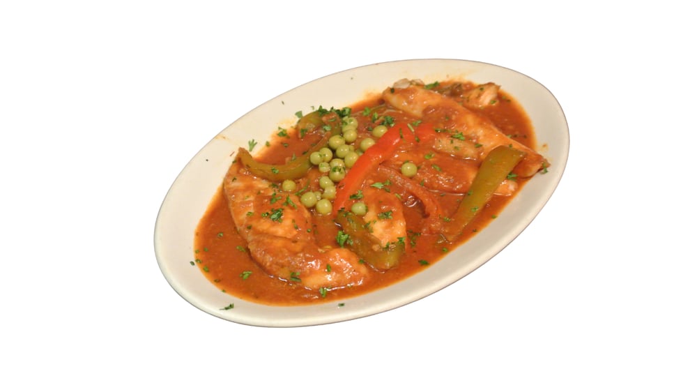 Chunks Of Fish In Lobster Sauce