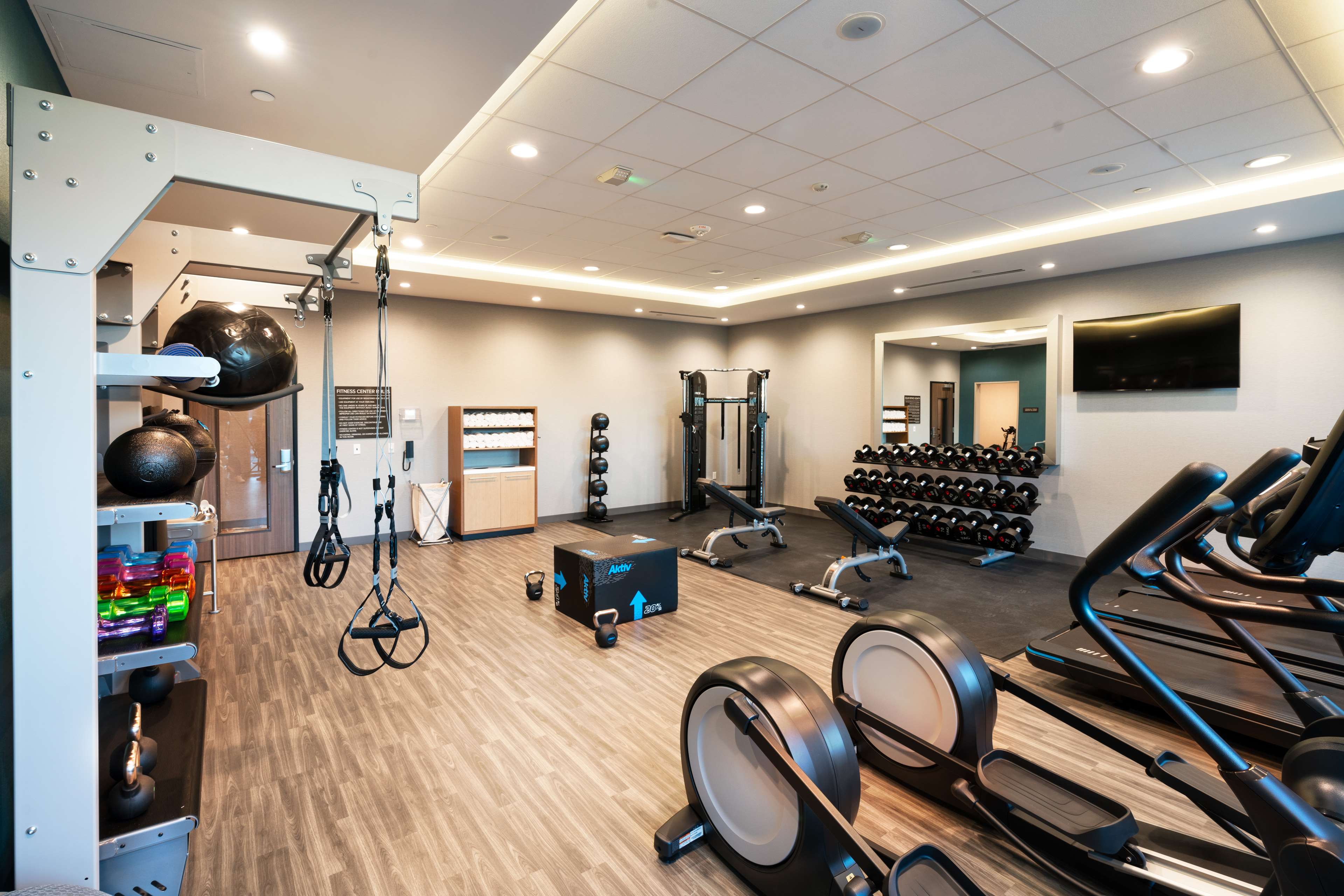 Health club  fitness center  gym