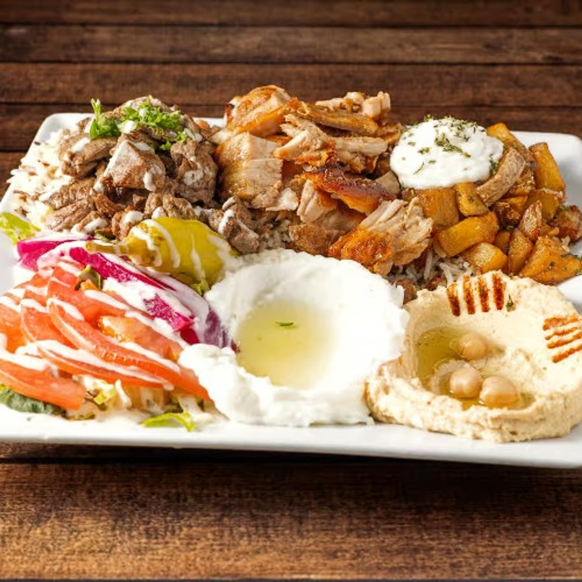 MIX SHAWARMA PLATTER