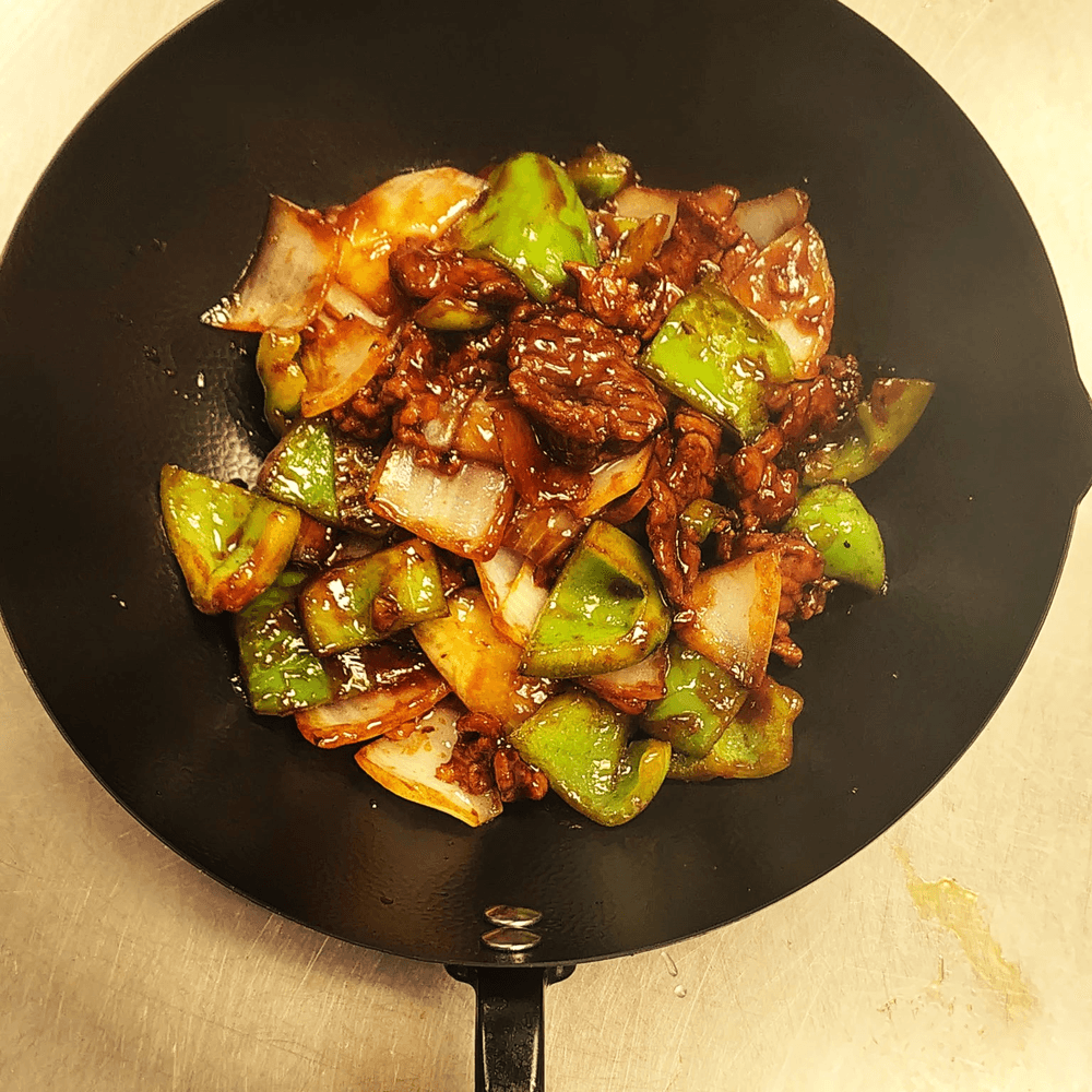 Green Pepper Steak Lunch