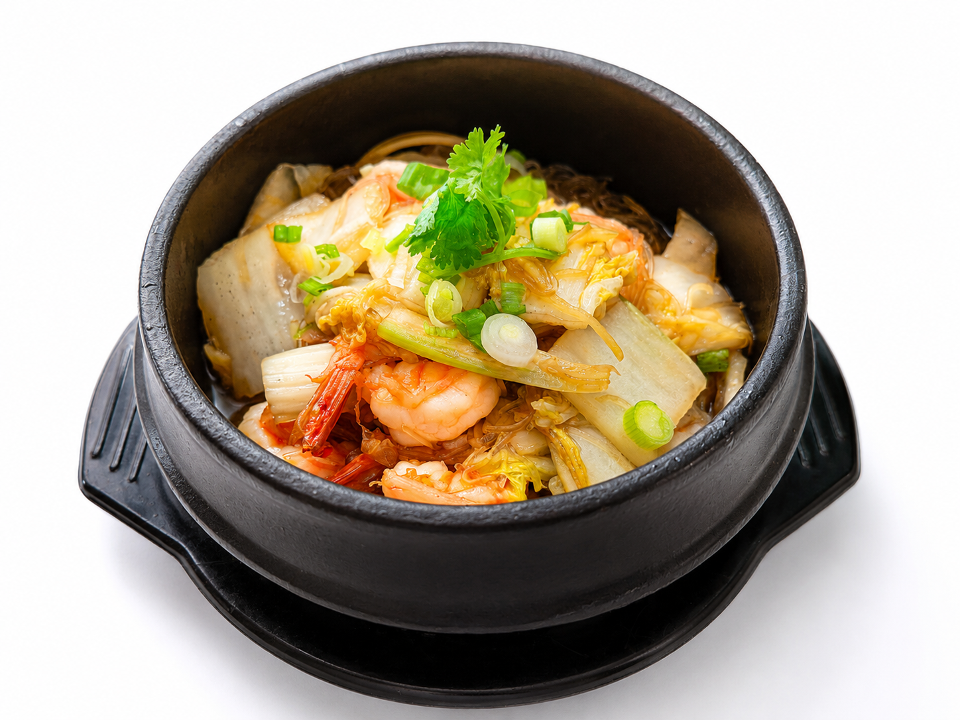 Shrimp Clay Pot
