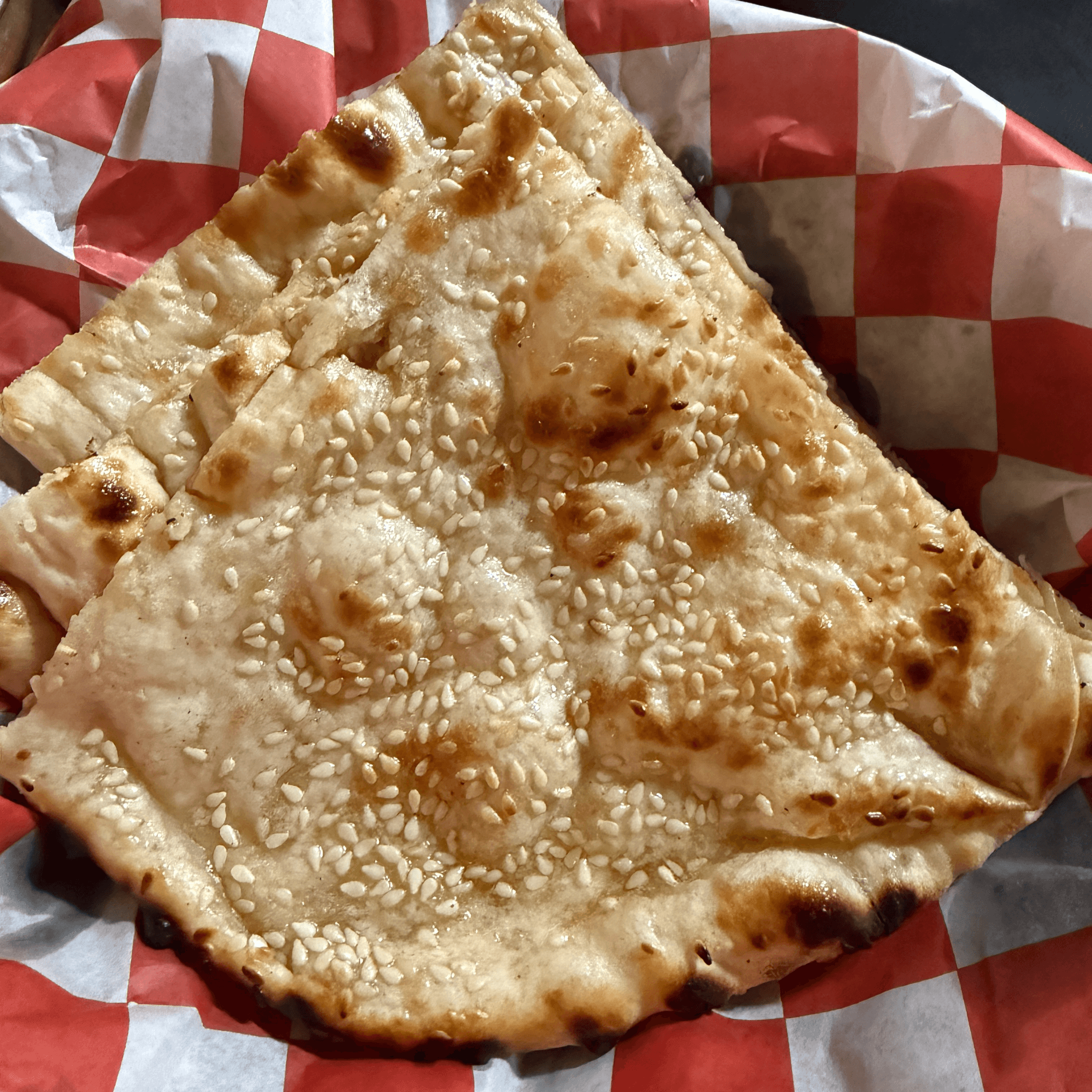 Sesame Naan