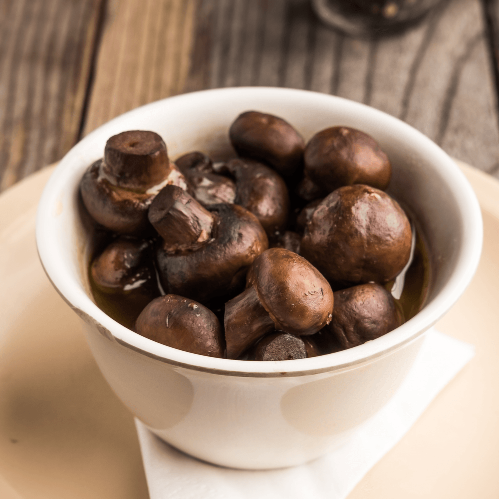 Sautéed Button Mushrooms (Cup) 8 oz