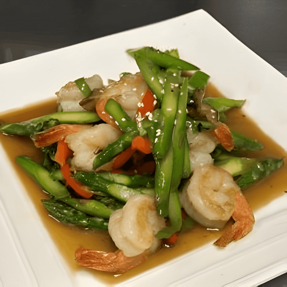 Asparagus with Shrimp