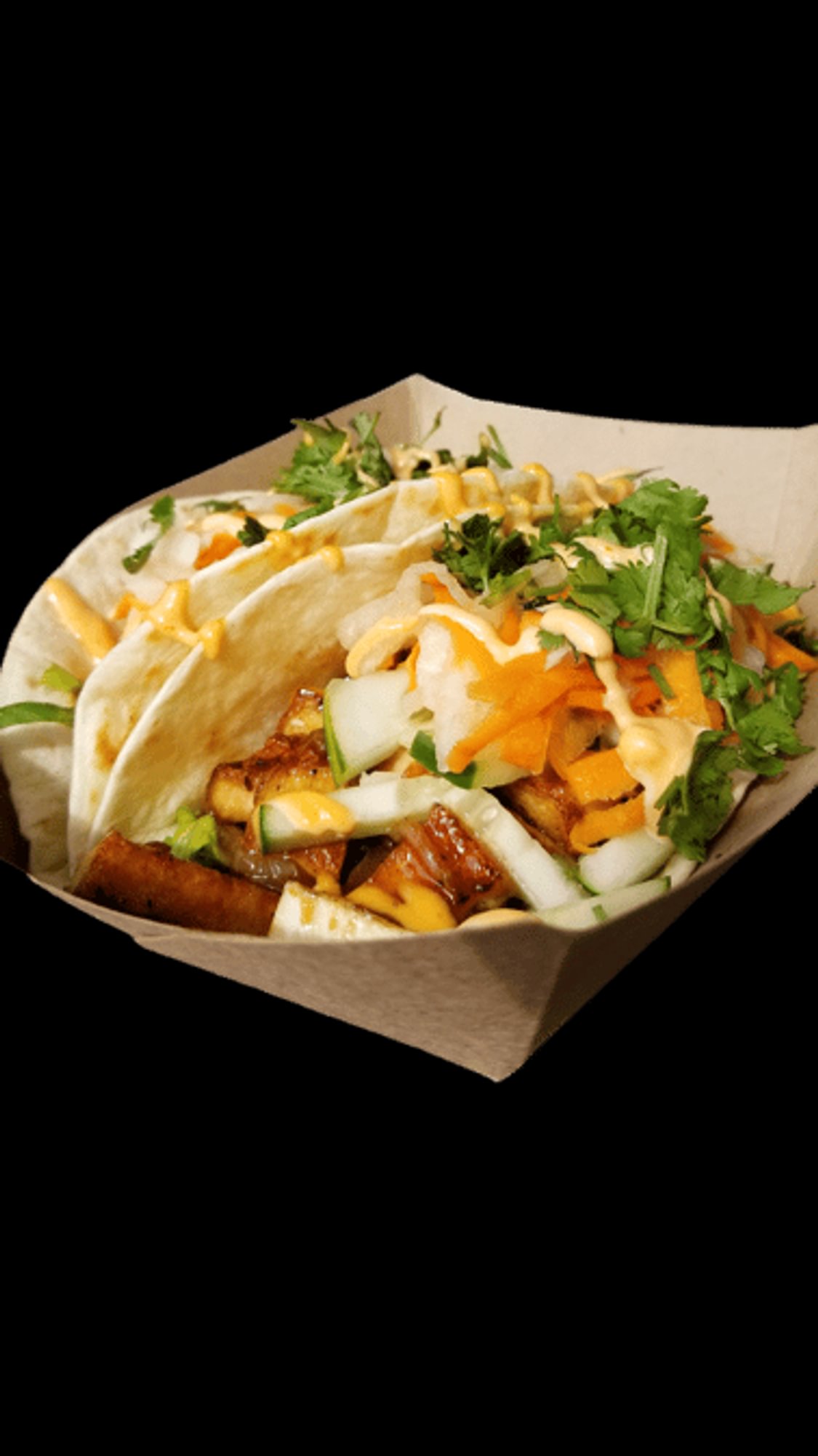 Vietnamese BBQ Pork Yummi Tacos