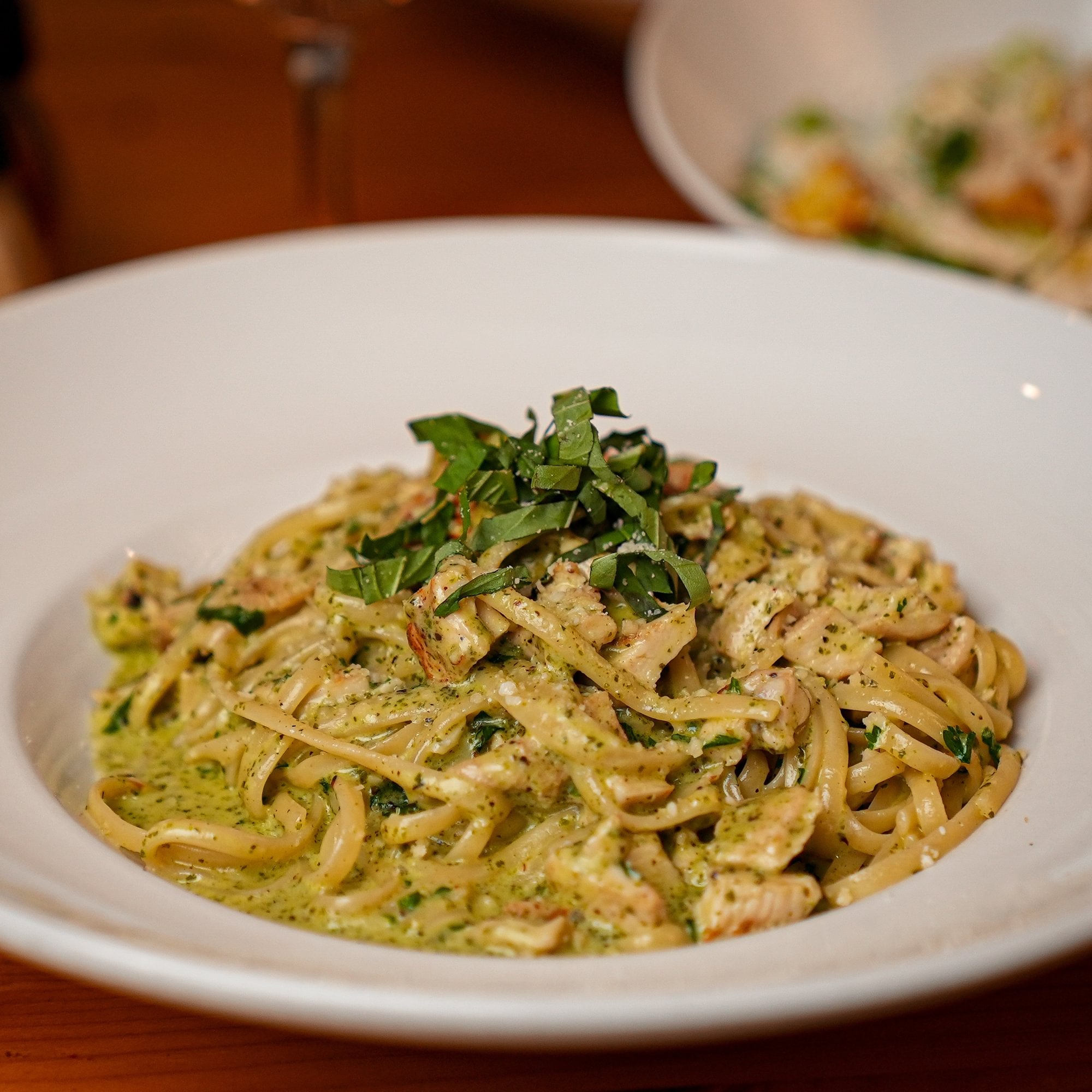 Linguini Al Pesto