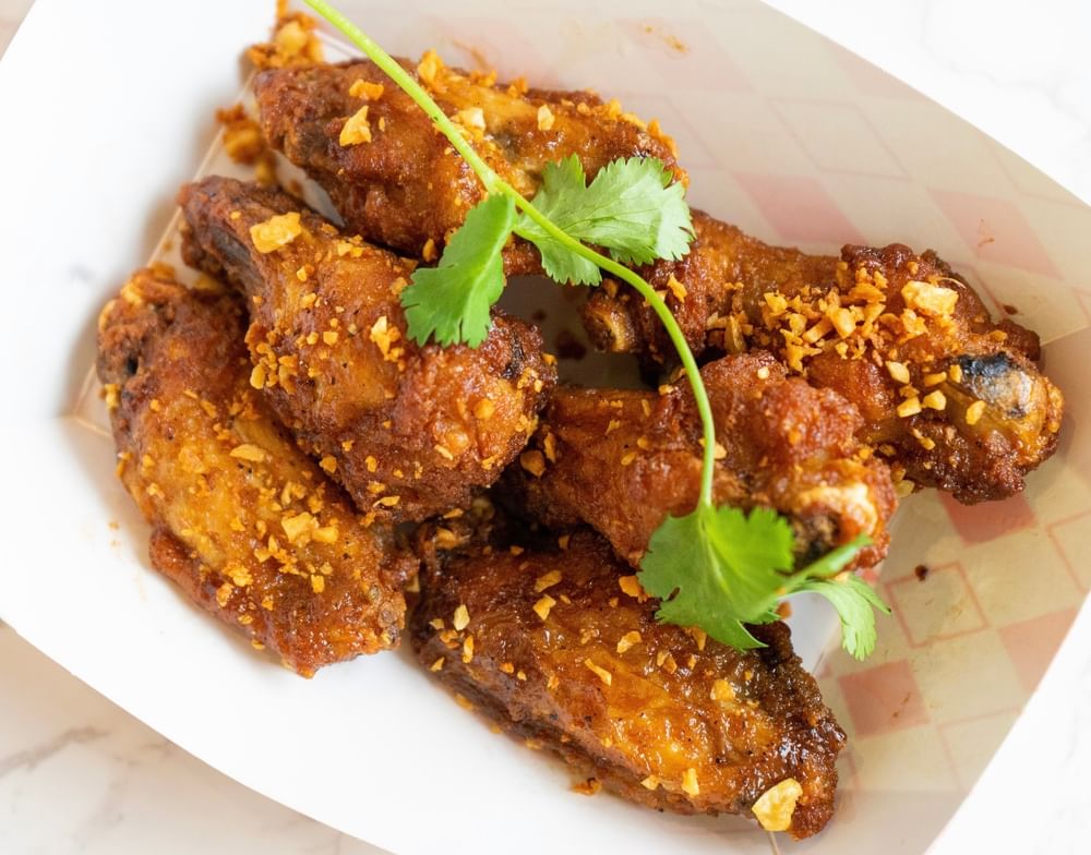 Thai Garlic Wings - Savory (6)
